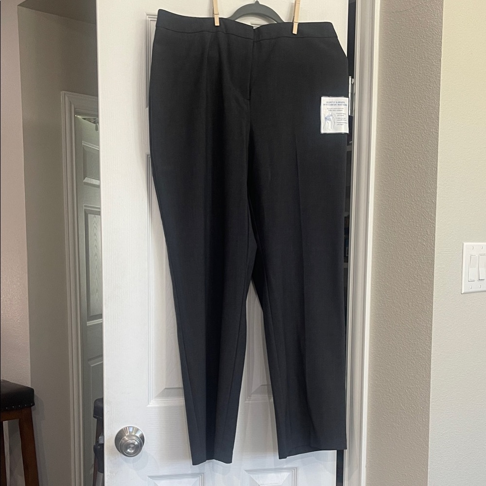 Croft & Barrow Charcoal Women's Trousers